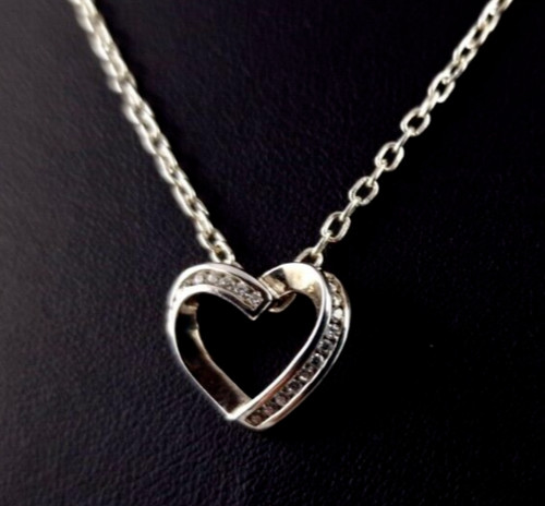 Anhänger silber 925 herz - anhänger,