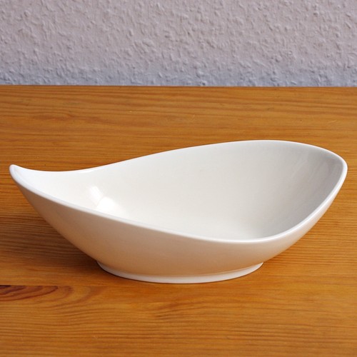 Keramikschale weiß 20x11 - keramikschale,