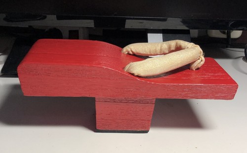 Japan tengu geta holz rot - rot, lack