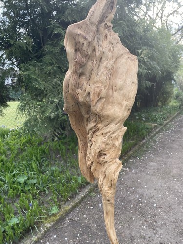 Helle holzskulptur geschwungen - helle,