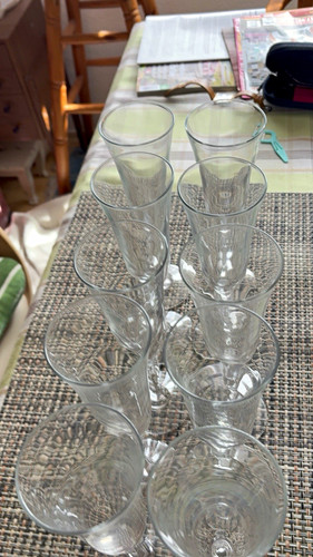 10er set gläser glas - 10er,