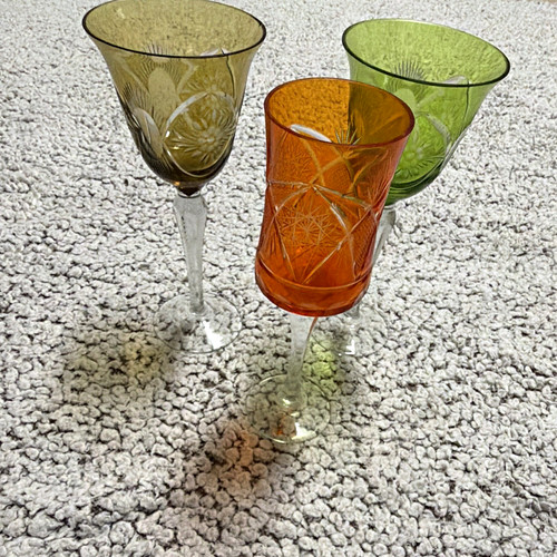 3er set weingläser glas - set,