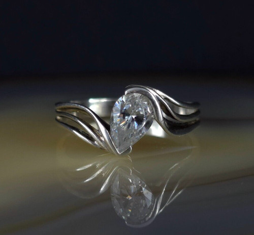 Ring silber 925 zirkonia - zirkonia, 21,0