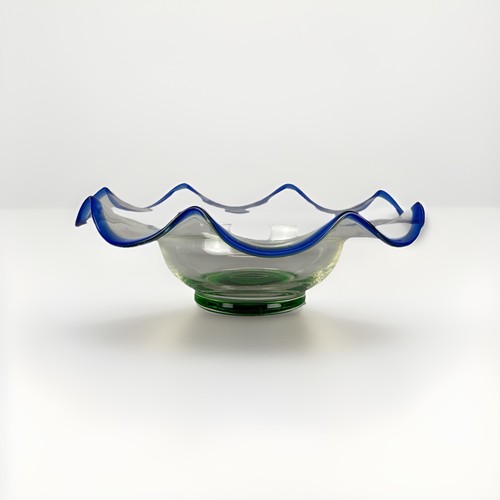 Vintage glas schale - glas,
