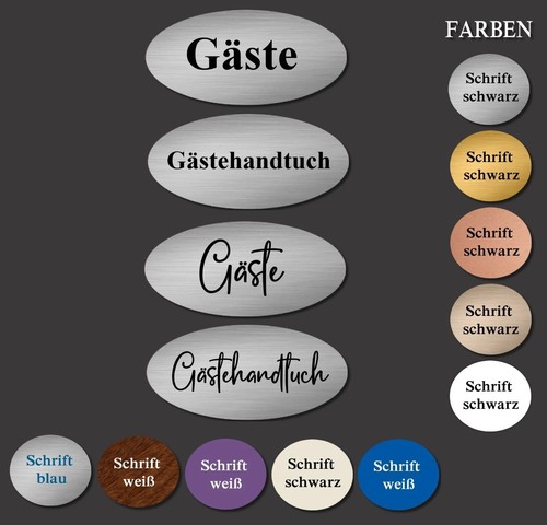 Gästehandtuch gäste schild - gästehandtuch,